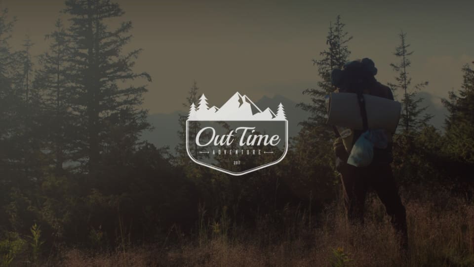 Portfoliovorschau Logo-Design Outtime Adventure